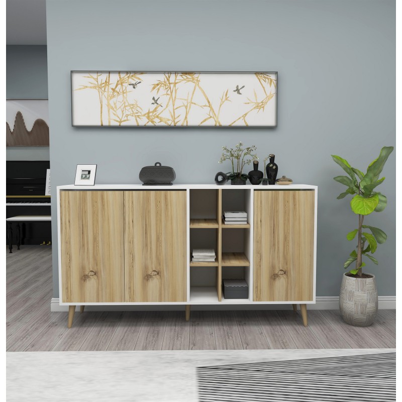 10035_0-800x800 Μπουφέ Stil Felt 160x40x80cm μελαμίνη ed10035 - Image 1