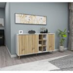 Μπουφέ Stil Felt 160x40x80cm μελαμίνη ed10035 - Image 5