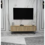 Έπιπλο tv Cavo oak μαύρο 140x40x50cm ed10036