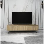 Έπιπλο tv Cavo oak μαύρο 180x40x50cm ed10037