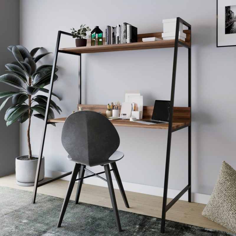 10042_0-800x800 Γραφείο Adoro μελαμίνη μέταλλο 115x55x150cm ed10042 - Image 1