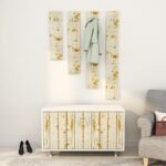 Έπιπλο εισόδου Tasarım άσπρο μελαμίνη 100x35x50εκ ed10050