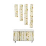 Έπιπλο εισόδου Tasarım άσπρο μελαμίνη 100x35x50εκ ed10050 - Image 4