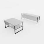 Έπιπλο τηλεόρασης Tuana 140x35x50cm μελαμίνη ed10053 - Image 3