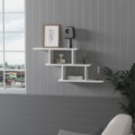 Ράφι τοίχου Funda άσπρη μελαμίνη 95x20x44cm ed10062 - Image 5