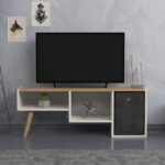 Έπιπλο τηλεόρασης Luogo 121Χ29 5Χ45cm μελαμίνη ed10085