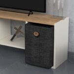 Έπιπλο τηλεόρασης Luogo 121Χ29 5Χ45cm μελαμίνη ed10085 - Image 5