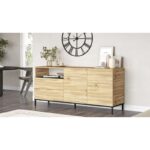 Μπουφέ Lino μελαμίνη 170 3x46 6x75 6cm ed10131 - Image 5