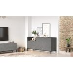 Μπουφέ Lino μελαμίνη 170 3x46 6x75 6cm ed10133 - Image 5