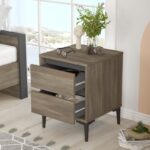 Σετ νεαρών δωματίων Aero καφέ ανθρακί μελαμίνη ed10135 - Image 5