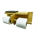 Βάση χαρτιού Poltova πεύκο 39x15x15εκ ed10143