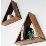 Ραφιέρα Odessa καρυδί πεύκο 47x11x40εκ ed10145