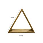 Ραφιέρα Odessa καρυδί πεύκο 47x11x40εκ ed10145 - Image 2