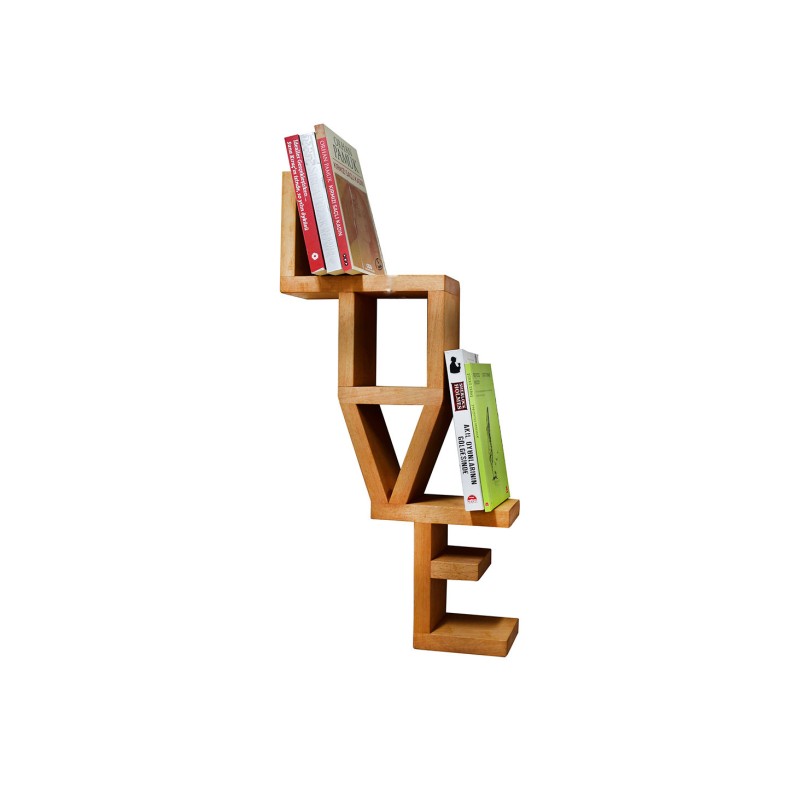 10152_0-800x800 Ραφιέρα Love καρυδί οξιά 40x10x65εκ ed10152 - Image 1