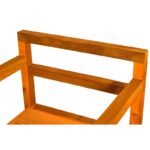 Καρέκλα Radom καρυδί ξύλο 50x50x60εκ ed10154 - Image 2