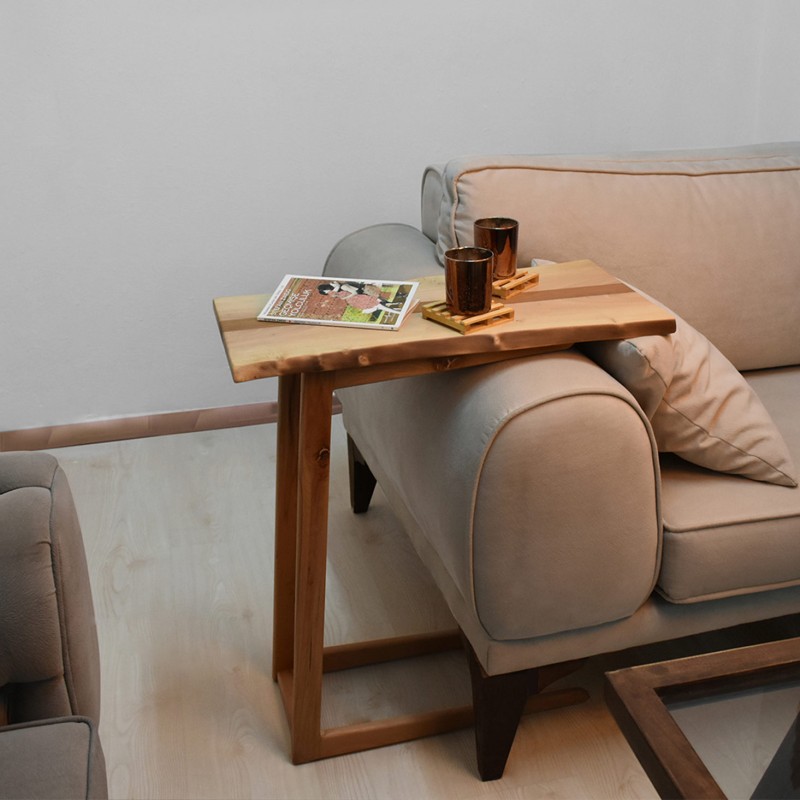 10158_0-800x800 Βοηθητικό τραπέζι Jakarta ξύλινο 30x62x70cm ed10158 - Image 1