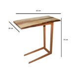 Βοηθητικό τραπέζι Jakarta ξύλινο 30x62x70cm ed10158 - Image 2