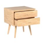 Κομοδίνο Liscio 40x45x51cm ξύλο ed10159 - Image 2