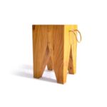 Σκαμπό Pitholm δρυς 40x40x50εκ ed10162 - Image 2