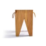 Σκαμπό Pitholm δρυς 40x40x50εκ ed10162 - Image 3