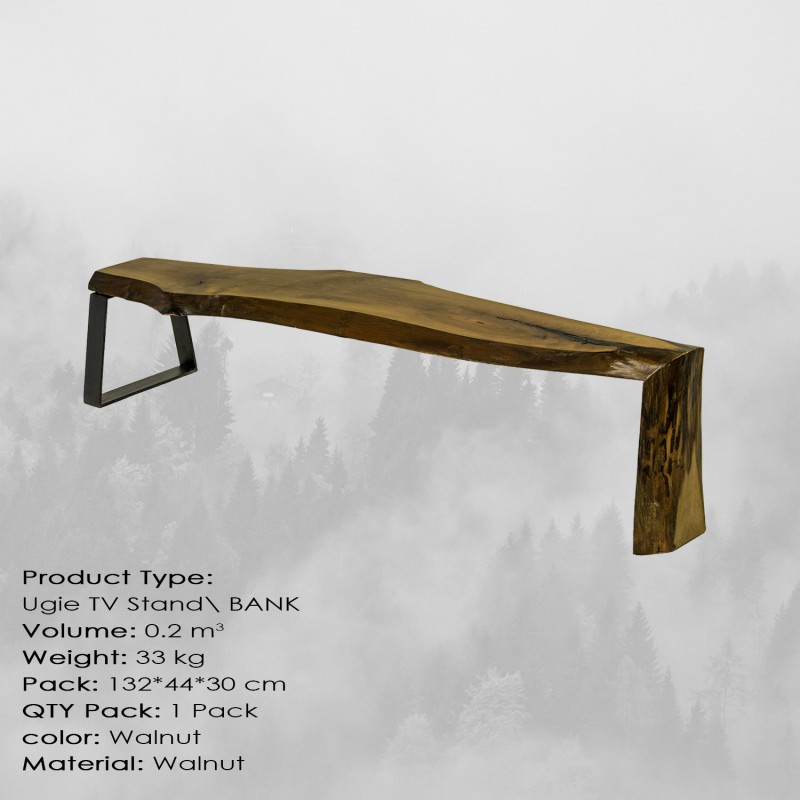 10177_0-800x800 Έπιπλο τηλεόρασης Ugie μεταλλικά πόδια 130x36x42cm ed10177 - Image 1