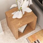 Βοηθητικό τραπέζι Pitholm 45x40cm ξύλο ed10180 - Image 5