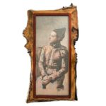 Τραπέζι σαλονιού Picass καρυδί μασιφ ξ΄υλο 90x75x45εκ ed10186 - Image 5