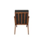 Πολυθρόνα Melody μαύρο γκρι 64x50x93cm ed10190 - Image 4