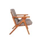 Πολυθρόνα Melody γκρι 64x50x93cm ed10191 - Image 5