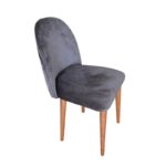 Καρέκλα Weiz καφέ καρυδία 48x89x47εκ ed10193