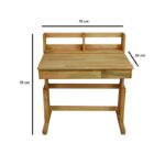 Γραφείο Total 75x53x75cm ξύλο ed10216 - Image 2