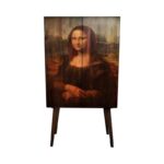 Ντουλάπι Lisa καρυδί ξύλο 100x40x180εκ ed10228 - Image 5