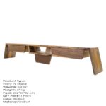 Έπιπλο τηλεόρασης Pomy ξύλο 280x30x33cm ed10237 - Image 5