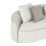 Γωνιακός καναπές Cloud 275x110x72cm γκρι ed1023 - Image 3