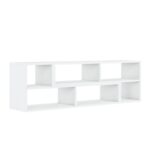 Έπιπλο τηλεόρασης Pero λευκό 110x30x43cm ed10270 - Image 3