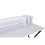 Γραφείο Lezione 100x89x50cm λευκό μαύρο ed10284 - Image 3