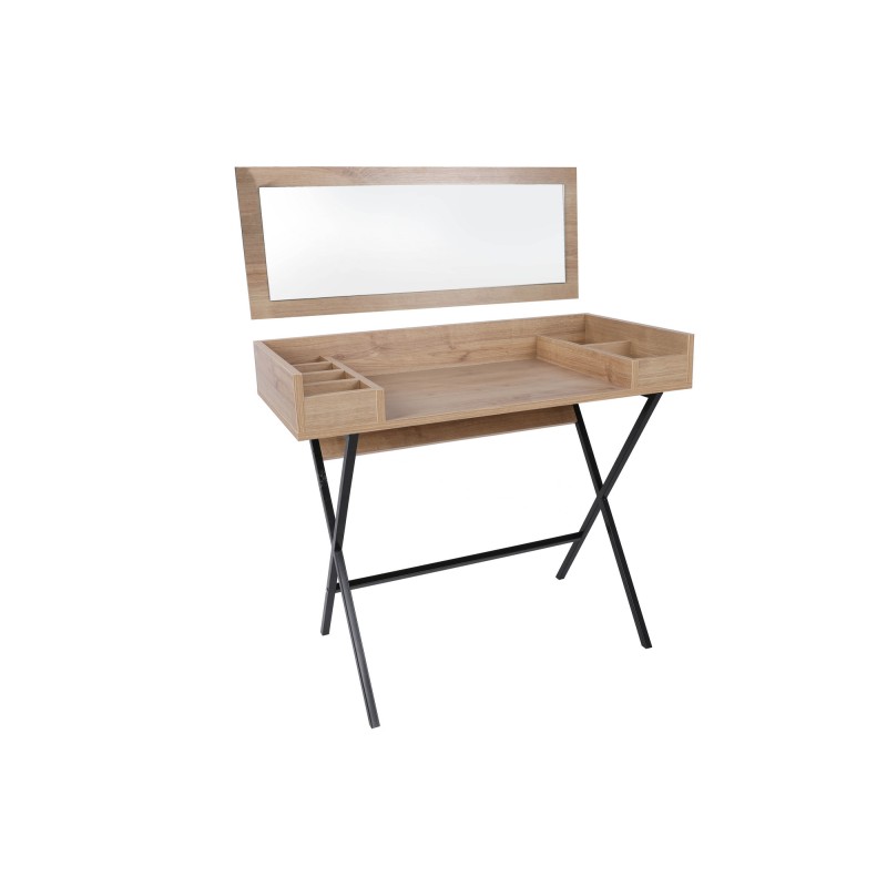 10297_0-800x800 Κονσόλα Athina 100x89x50cm μελαμίνη ed10297 - Image 1