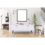 Έπιπλο tv Lugano άσπρο 150x40x62cm ed10308