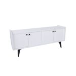 Έπιπλο tv Lugano άσπρο 150x40x62cm ed10308 - Image 5