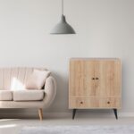 Μπουφέ Libra Oak μελαμίνη 90x35x113cm ed10309