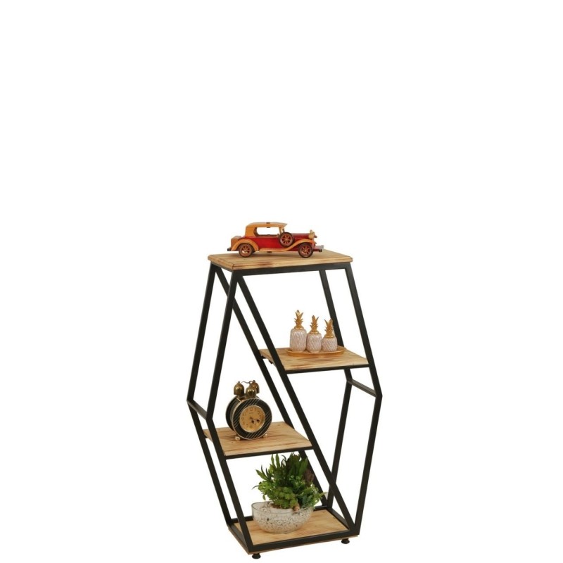 10357_0-800x800 Βοηθητικό τραπεζάκι Ruota ξύλο 38x25x90cm ed10357 - Image 1