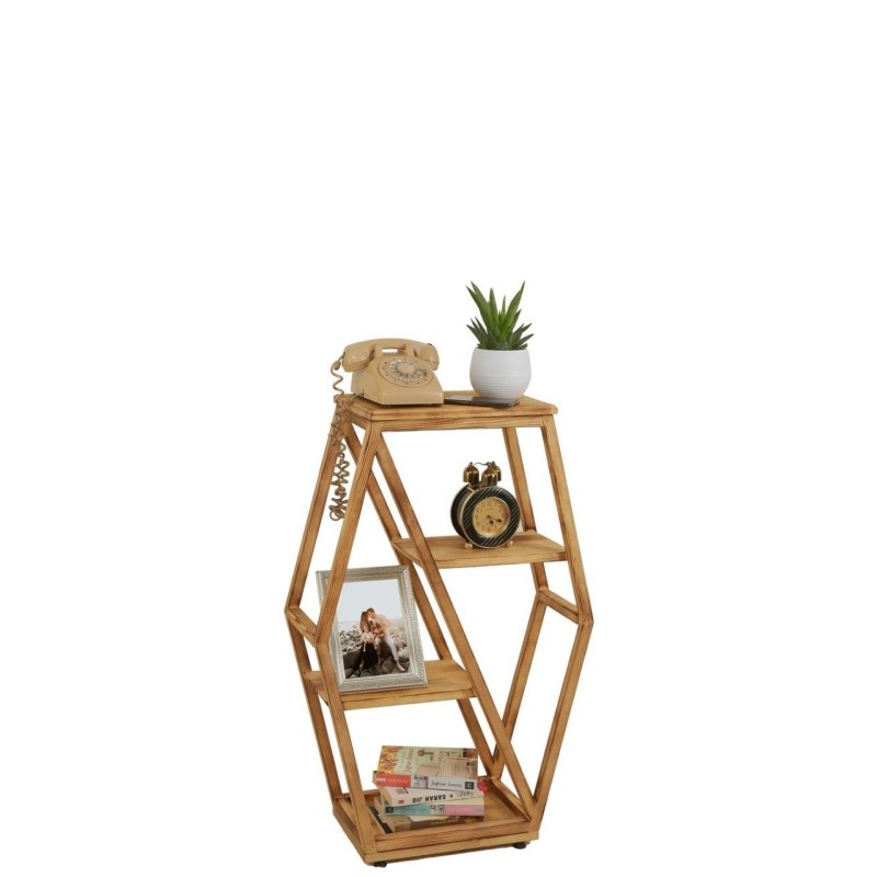 10358_0-800x800 Βοηθητικό τραπέζι Fonto ξύλινο 38x25x90cm ed10358 - Image 1