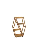 Βοηθητικό τραπέζι Fonto ξύλινο 38x25x90cm ed10358 - Image 3