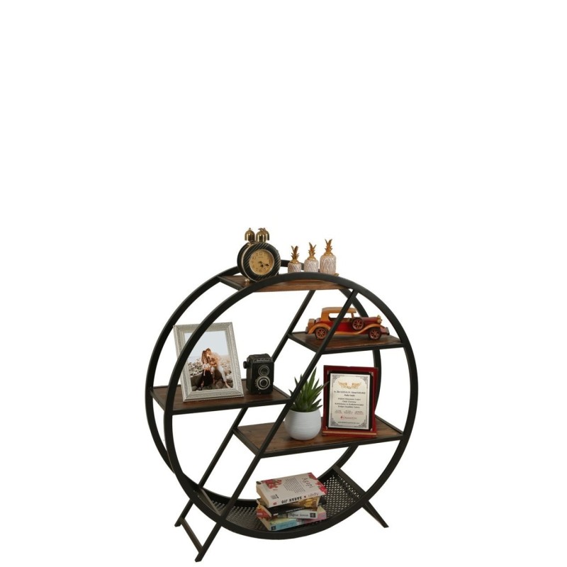 10366_0-800x800 Βοηθητικό τραπεζάκι Ruota ξύλο 90x28x90cm ed10366 - Image 1