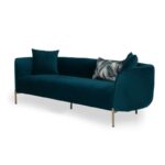 Καναπές διθέσιος Macaroon πράσινο χρώμα 180x70x82cm ed10382 - Image 4