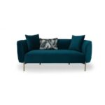 Καναπές διθέσιος Macaroon πράσινο χρώμα 180x70x82cm ed10382 - Image 3