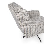 Πολυθρόνα Ardes 82x85x95cm γκρι ed10383 - Image 2