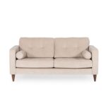 Καναπές διθέσιος Qui κρεμ χρώμα 170x89x80cm ed10384