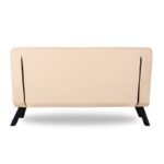 Comfort διθέσιος καναπές κρεβάτι κρεμ ύφασμα 133x78cm ed1042 - Image 2