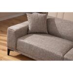 Sasso καναπές τριθέσιος ύφασμα 212x86x69cm ed1043 - Image 5